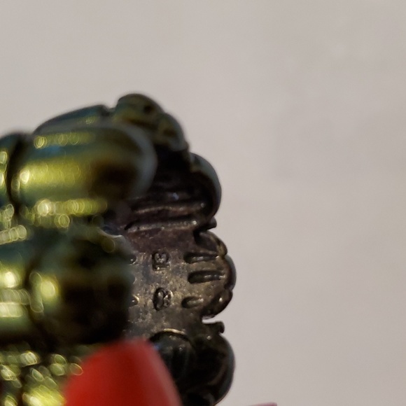 Bottega Veneta Scarab Beetle Silver Ring - Size 6 (Italy 13) NWT - Picture 5 of 11